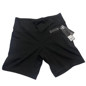 Bebe Activewear Shorts Brand New With Tag Bedazzled Logo Size 1X